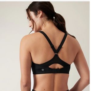 Athleta Advance Bra Black, 34DD